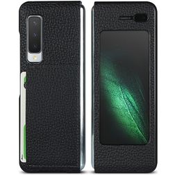 Mobigear Excellent Samsung Galaxy Fold Hoesje Backcover - Blauw