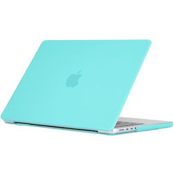 Mobigear Matte MacBook Pro 14 Inch (2021-2024) Hoes Hardshell Laptopcover MacBook Case - Turquoise - Model A2442 / A2779 / A2918 / A2992 / A3401
