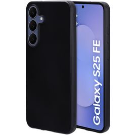 Mobiparts Classic Samsung Galaxy S25 FE Hoesje Flexibel TPU Backcover - Zwart