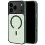 Mobiparts Hardcover iPhone 18 Pro Max MagSafe Hoesje Hardcase Backcover - Satin Green
