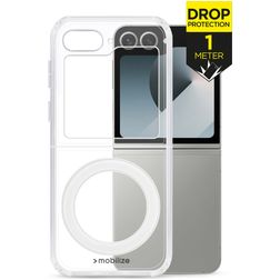 Mobilize Naked Protection Doorzichtig Samsung Galaxy Z Flip 6 MagSafe Hoesje Hardcase Backcover Shockproof - Transparant
