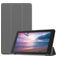 Mobigear Tri-Fold Lenovo Tab E8 Hoes Bookcase - Grijs