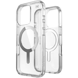 Speck Presidio Perfect Clear Doorzichtig iPhone 16 Pro MagSafe Hoesje Hardcase Backcover Shockproof - Transparant