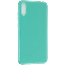 Mobigear Colors Huawei Y7 Pro (2019) Hoesje Flexibel TPU Backcover - Turquoise