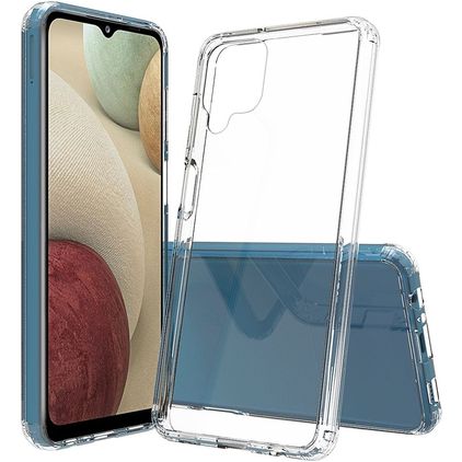 Mobigear Crystal Doorzichtig Samsung Galaxy A12 Hoesje Hardcase Backcover - Transparant