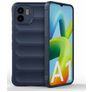 Mobigear Bumpy Xiaomi Redmi A1 4G Hoesje Flexibel TPU Backcover - Donkerblauw