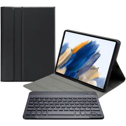 Mobilize Detachable Bluetooth Keyboard Samsung Galaxy Tab A8 10.5 (2021) Hoes QWERTY Toetsenbord Bookcase - Zwart