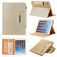 Mobigear Luxury iPad 9 (2021) Hoes Bookcase + Stylus Houder - Goud