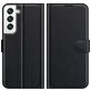 Mobigear Classic Samsung Galaxy S22 Hoesje Bookcase Portemonnee - Zwart