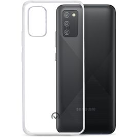 Mobilize Gelly Doorzichtig Samsung Galaxy A02s Hoesje Flexibel TPU Backcover - Transparant