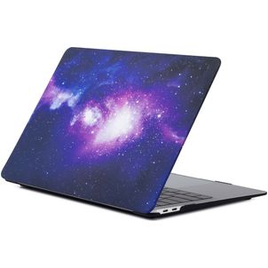 Mobigear Design MacBook Air 13 Inch (2018-2020) Hoes Hardshell Laptopcover MacBook Case - Heelal - Model A1932 / A2179 / A2337