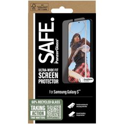 SAFE by PanzerGlass Ultra-Wide-Fit Samsung Galaxy S25 Glazen Screenprotector - Case Friendly