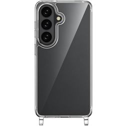 Mobigear Mix & Match Doorzichtig Samsung Galaxy S26 Plus Flexibel TPU Hoesje met koord - Transparant