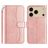 Mobigear S Line iPhone 17 Pro Max Hoesje Bookcase Portemonnee - Roségoud