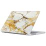 Mobigear Marble MacBook Air 15 Inch (2023-2026) Hoes Hardshell Laptopcover MacBook Case - Bruin - Model A2941 / A3114 / A3241 / A3448