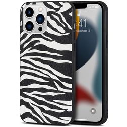 Mobigear Safari iPhone 14 Plus Hoesje Flexibel TPU Backcover - Zebra