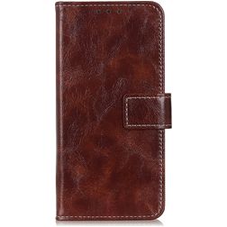 Mobigear Basic HTC Desire 20 Pro Hoesje Bookcase Portemonnee - Bruin