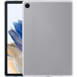 Mobigear Basics Dunne Samsung Galaxy Tab A9 Plus (2023) Hoes Flexibel TPU Backcover - Transparant