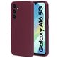 Mobiparts Samsung Galaxy A16 Siliconen Hoesje Backcover - Plum Red