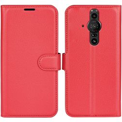 Mobigear Classic Sony Xperia Pro-I Hoesje Bookcase Portemonnee - Rood