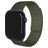 Mobilize Magnetic Siliconen Apple Watch Bandje Magneetsluiting - 49/46/45/44 mm - Groen