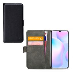 Mobilize Classic Gelly Wallet Xiaomi Redmi 9A Hoesje Bookcase Portemonnee - Zwart