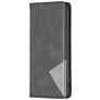 Mobigear Rhombus Slim OPPO Find X5 Lite Hoesje Bookcase - Zwart