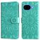 Mobigear Sunflower Google Pixel 10a Hoesje Bookcase Portemonnee - Groen