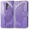 Mobigear Butterfly OPPO A9 (2020) Hoesje Bookcase Portemonnee - Paars