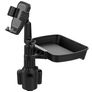 Mobigear Side Tray Telefoonhouder Auto Bekerhouder Klem Universeel - Zwart