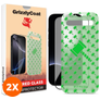 GrizzlyCoat Easy Align iPhone 18 Pro Max Glazen Screenprotector - Case Friendly + Installatie Frame (2-Pack)