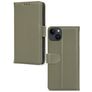 Mobilize Premium Gelly Wallet iPhone 14 Plus Hoesje Bookcase Portemonnee - Groen