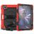 Mobigear SureGrip Xtreme iPad Air 11 Inch (2026) Hoes Hard Kunststof,Siliconen Backcover + Stylus Houder + Schouderband + Standaard - Rood