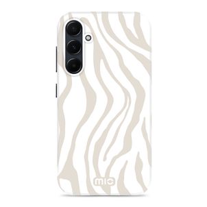 MIO Samsung Galaxy A55 MagSafe Hoesje Hardcase Backcover - Sandy Zebra