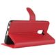 Mobigear Classic Samsung Galaxy A8 (2018) Hoesje Bookcase Portemonnee - Rood
