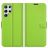 Mobigear Classic Samsung Galaxy S22 Ultra Hoesje Bookcase Portemonnee - Groen