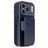 Decoded Detachable Wallet iPhone 18 Pro MagSafe Hoesje Echt Leer Uitneembare 2in1 Bookcase Portemonnee - Midnight Blue