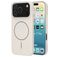 Mobiparts Slim Line iPhone 17 Pro MagSafe Hoesje Hardcase Backcover - Off White