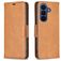Mobigear Excellent Samsung Galaxy A27 Hoesje Bookcase Portemonnee - Cognac