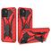 Mobigear Armor Stand Samsung Galaxy A03 Hoesje Hardcase Backcover Shockproof met Standaard - Rood