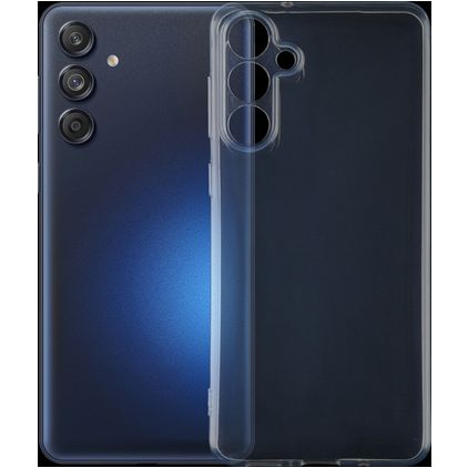 Mobigear Ultra Thin Doorzichtig Samsung Galaxy M55 Hoesje Flexibel TPU Extra Dun Backcover - Transparant