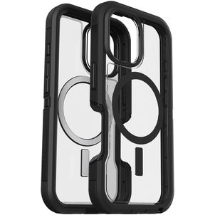 Otterbox Defender iPhone 16 MagSafe Hoesje Hardcase Backcover Shockproof - Transparant / Zwart