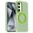 Mobigear Shockproof Samsung Galaxy S24 FE MagSafe Hoesje Hardcase Backcover - Groen