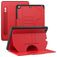Mobigear Magnetic Folio iPad 9 (2021) Hoes Bookcase + Stylus Houder - Rood