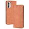 Mobigear Sensation Motorola Moto G52 Hoesje Bookcase Portemonnee - Bruin