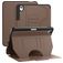 Mobigear Magnetic Folio iPad Air 11 Inch (2024) Hoes Bookcase + Stylus Houder - Bruin