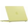 Mobigear Matte MacBook Neo 13 Inch (2026) Hoes Hardshell Laptopcover MacBook Case - Citrus yellow - Model A3404
