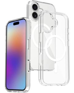 Mobigear Crystal Doorzichtig iPhone 17 MagSafe Hoesje Hardcase Backcover - Transparant