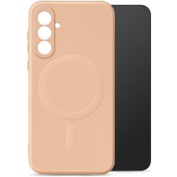 My Style Protective Flex Samsung Galaxy A56 MagSafe Hoesje Flexibel TPU Backcover - Soft Pink