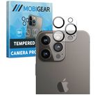 Mobigear iPhone 16 Pro Max Glazen Camera Lens Protector - Case Friendly Mobigear iPhone 16 Pro Max Glazen Camera Lens Protector - Case Friendly